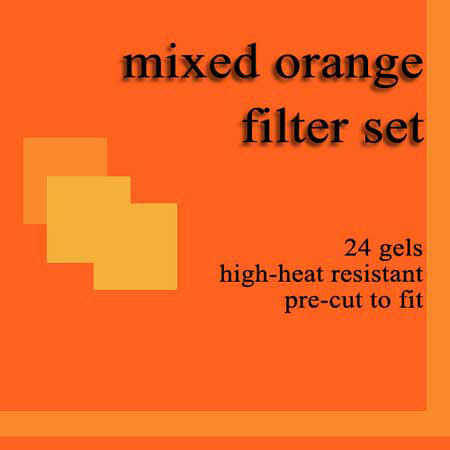 Dedolight Mixed Orange Filters Set for DBD8 Barndoor
