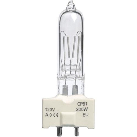 120 Volt, 300 Watt Quartz Halogen Lamp for Standard Tungsten Heads.