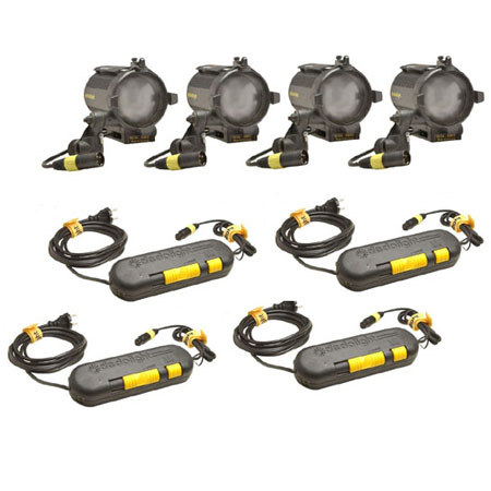 Dedolight Basic 150 Watts 4-Light Kit