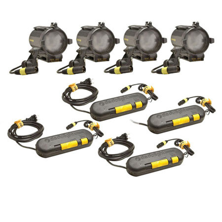 Dedolight KA24-4 Master Four Light 150W/24V Tungsten Kit, 230V
