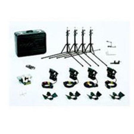 Dedolight KAC24BU Basic 600W Kit, Clamp, Wall Holder