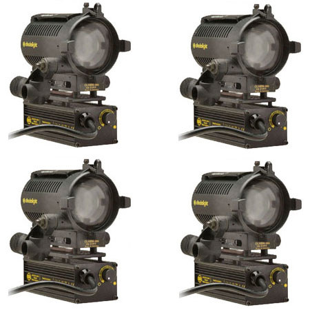 Dedolight Standard 150 Watts Tungsten 4-Light Kit