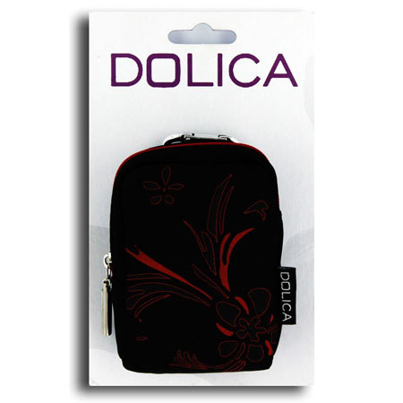 Dolica Designer Camera Case for Ultra-Slim Digital Cameras, Black
