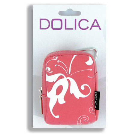 Dolica Designer Camera Case for Ultra-Slim Digital Cameras, Pink