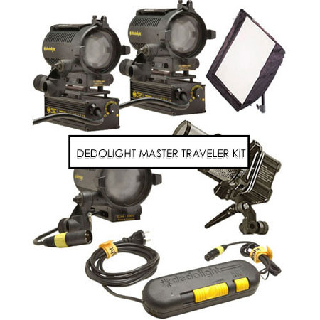 Dedolight S2MU Master Traveler Light Kit