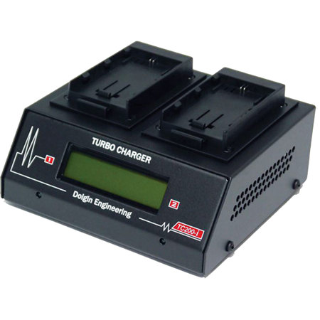Dolgin Engineering TC200-i 2 Position Charger with TDM for Canon LP-E6 Batteries