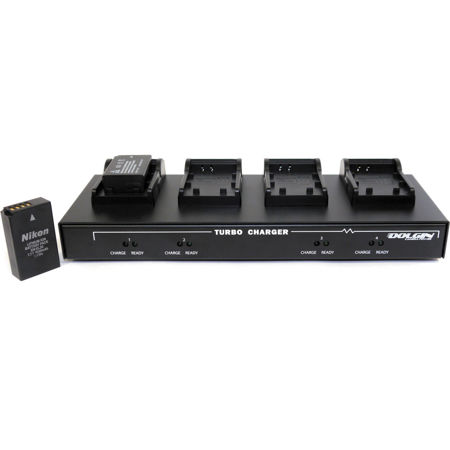 Dolgin Engineering TC40 Four Position Charger for Nikon EN-EL20 Batteries