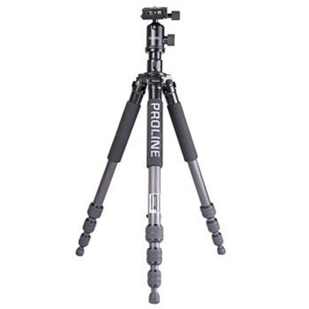 Dolica ZX600B103 4-section Carbon Fiber Tripod with BallHead - Black