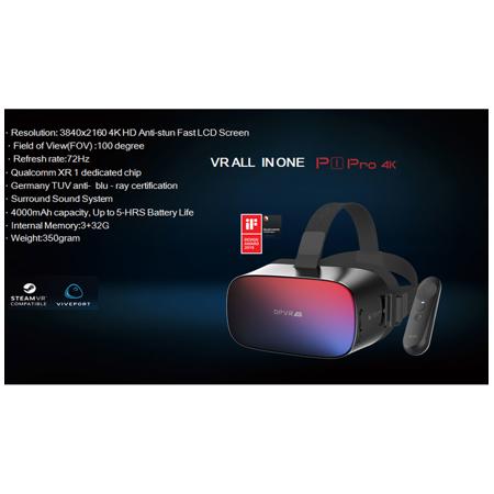 DPVR P1 Pro 4K UHD Standalone All-In-One VR Headset - SKU#1456940