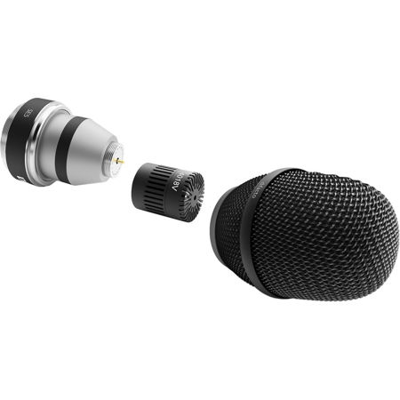 DPA Microphones d:facto 4018V Softboost Microphone, SE5 Wireless Adapter, Black