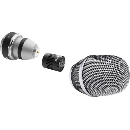 DPA Microphones d:facto 4018V Softboost Microphone, SE5 Wireless Adapter, Nickel