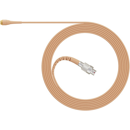 DPA Microphones 4060 CORE+ Miniature Omni Lav Mic with 3-Pin LEMO, Normal SPL Beige