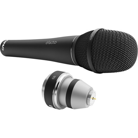 DPA Microphones d:facto HH Mic with Adapter for Sennheiser 5200 System, Black