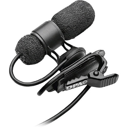 DPA Microphones d:screet 4080-B34 Miniature Cardioid Lavalier Microphone, Black