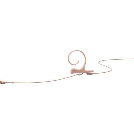 DPA Microphones d:fine CORE 4266 Omnidirectional Flex One-Ear Earset Microphone with MicroDot Connector, 110mm Boom, Beige
