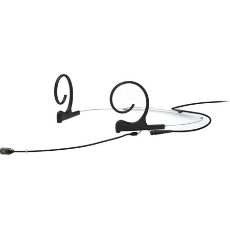 DPA Microphones d:fine CORE 4288 Round Directional Flex Two-Ear Headset Microphone with TA4F Mini-XLR Connector, 100mm Boom, Black