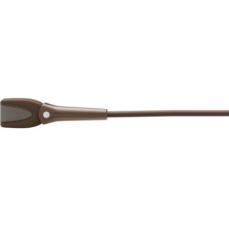 DPA Microphones d:screet 4160 Slim Omni Microphone, MicroDot, Normal SPL, Brown