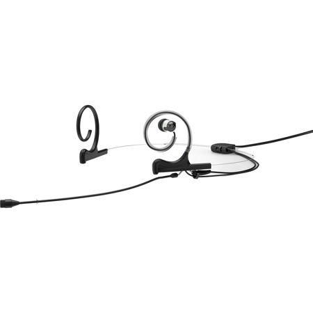 DPA Microphones d:fine FIO66BA10-2-IE1-BK Dual-Ear Omni Headset Mic, Black