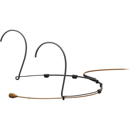 DPA Microphones d:fine CORE 4066 Omnidirectional Headset Microphone with TA4F Mini-XLR Connector, Small, Brown