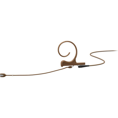 DPA Microphones d:fine CORE 4166 Omni Earset Mic, MicroDot, 90mm Boom, Brown