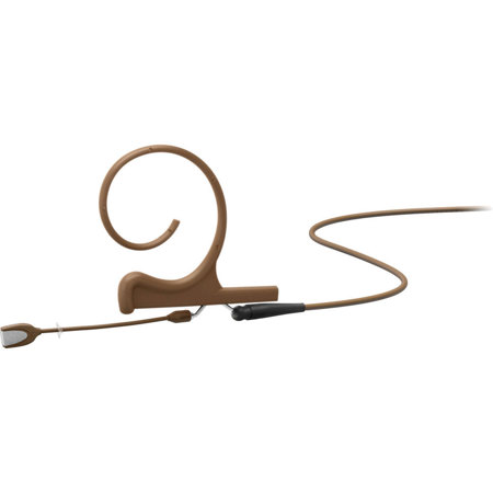 DPA Microphones d:fine CORE 4166 Omni Earset Mic, MicroDot, 40mm Boom, Brown