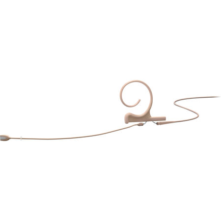 DPA Microphones d:fine CORE 4166 Slim Flex Omnidirectional Earset Microphone with MicroDot Connector, 110mm Boom, Beige