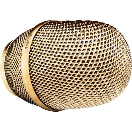 DPA Microphones d:facto II Handheld Vocal Microphone Outer Grid, Gold