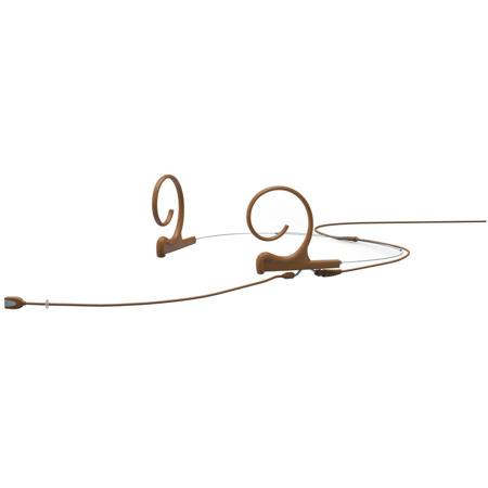 DPA Microphones d:fine FIOC00-2 Dual-Ear Omnidirectional Headset Mic, Brown