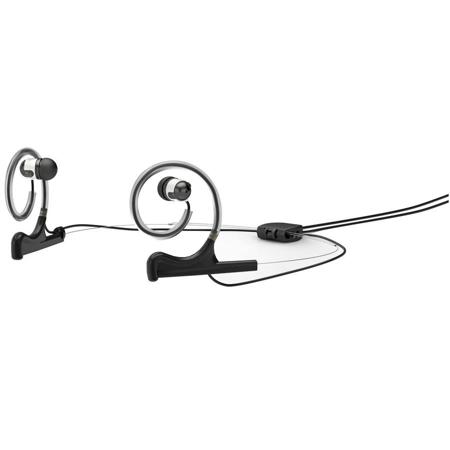 DPA Microphones d:fine d:fine Dual Earbud Broadcast Headset, Black