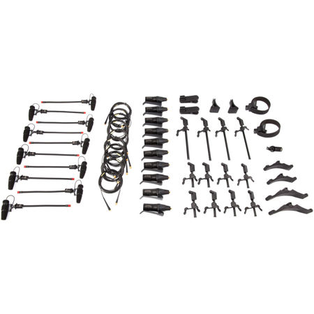 DPA Microphones d:vote CORE 4099 Classic Loud SPL Touring Kit, Includes 10 Microphones and Accessories in a Cardboard Case
