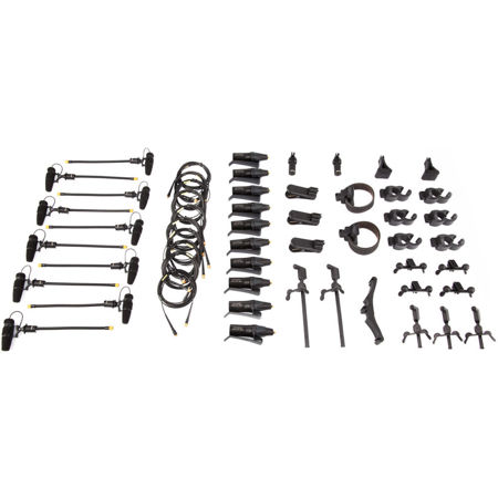 DPA Microphones d:vote CORE 4099 Rock Extreme SPL Touring Kit, Includes 10 Mics