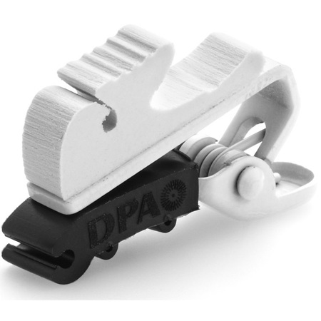 Dpa Microphones Scm0004 Miniature Microphone Clip, Small, Pack Of 10, White