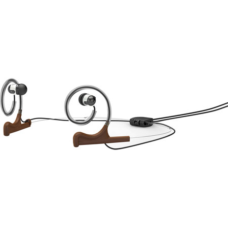 DPA Microphones d:fine Dual In-Ear Broadcast Headset Mount with 3.5mm Mini-Jack Connector, Dual Ear, Brown