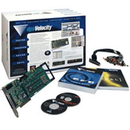 DPS V3D-4530DX dpsVelocity Deluxe NLE System with Real Time 3D Effects & Professional AV Breakout Box, Windows