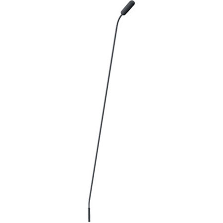 DPA Microphones d:screet SC4098 Miniature High Supercardioid Podium Microphone, 75cm Boom, Top & Bottom Gooseneck with MicroDot Connector, Black