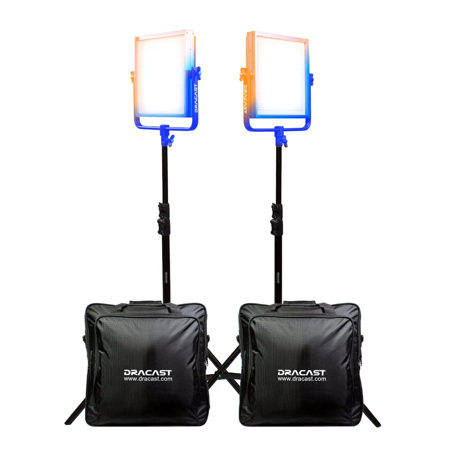 Dracast Pro Series LED1000 60W Bi-Color LED 2-Light Kit, Gold Mount