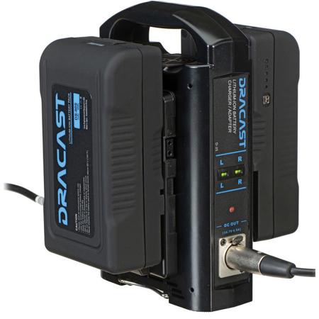 Dracast 2x 90Wh V-Mount Battery and Dual Charger Kit