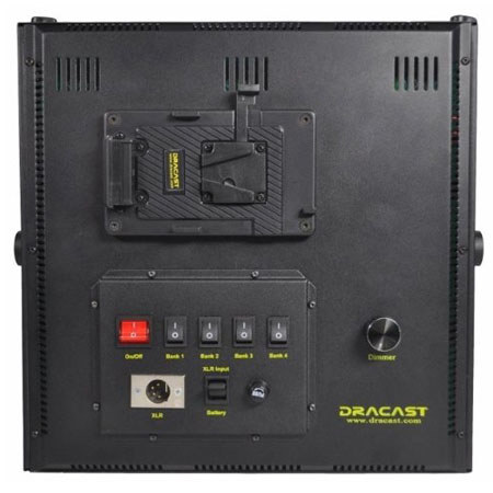 Dracast 2 LED 1000 Light Kit with 2 Light Stands and Carrying Case