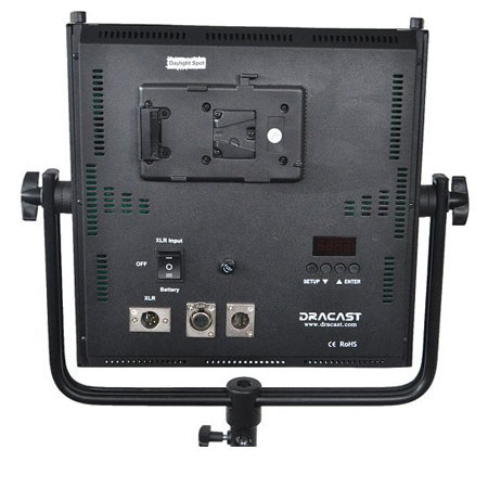 Dracast 4 LED 1000 Light Kit with 4 Light Stands and 4 Carrying Case