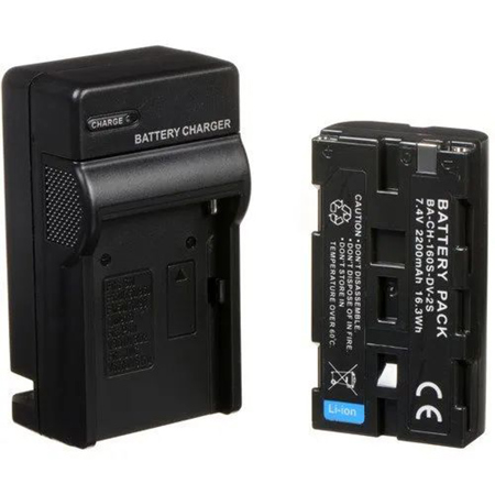 Dracast 6x NP-F 2200mAh Lithium-Ion Batteries and 6x Charger Kits