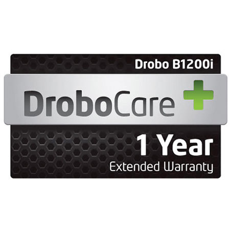 Drobo 1-Year Enhanced DroboCare Warranty for B1200i