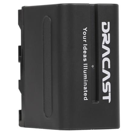 Dracast NP-F 6600mAh Lithium-Ion Battery for LED160, LED200, X1 and X2 Light Fixtures