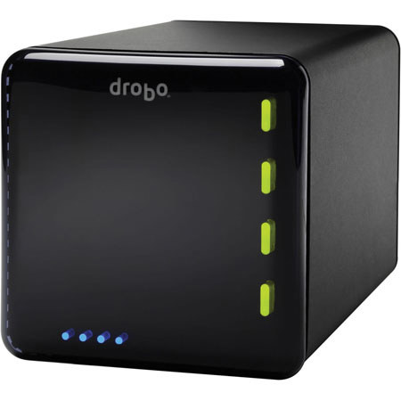 Drobo 4-Bay Drobo Robotic Storage Array Enclosure KIT W/POGO-P21 Media Sharing