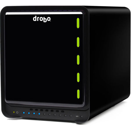 Drobo 5D3 3.5" 5-Bay Desktop DAS Array with 8TB HDD (4x 2TB)