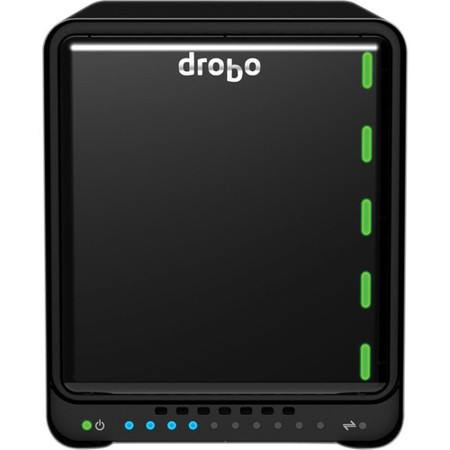 Drobo 5N2 3.5" 5-Bay Desktop NAS Array with 2TB HDD (2x 1TB)