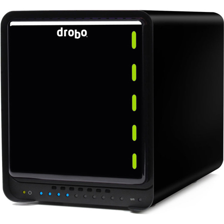 Drobo 5N2 Gold Edition 3.5" 5-Bay Desktop NAS Array with 128GB mSATA Card