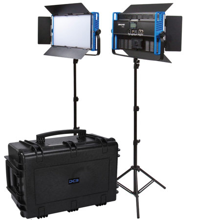 Dracast Kala Plus Series LED2000 120W Bi-Color LED 2-Light Kit with Travel Case