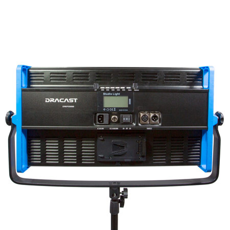 Dracast Kala Plus LED2000 120W Bi-Color LED Light w/Dual V-Mount Battery Plate