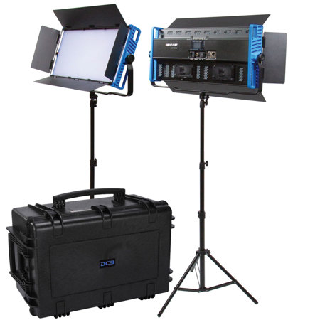 Dracast Kala Plus Series LED3000 150W Bi-Color LED 2-Light Kit with Travel Case