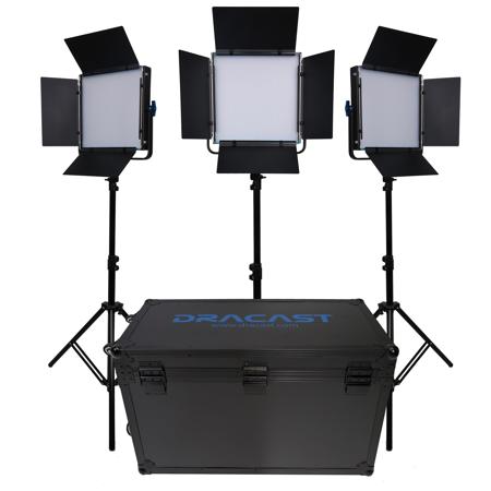Dracast LED1000 Kala Bi-Color LED 3-Light Kit